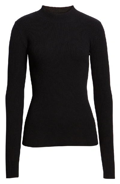 Shop Ag Quinton Knit Sweater In True Black