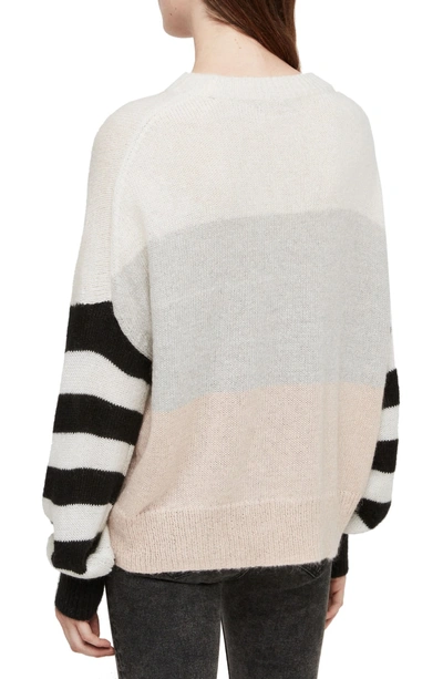 Shop Allsaints Nicoli Sweater In Multi Stripe