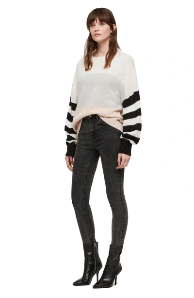 Shop Allsaints Nicoli Sweater In Multi Stripe
