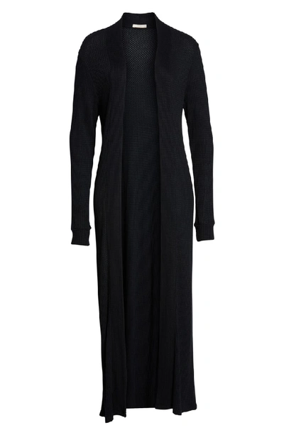 Shop Eberjey Ula Duster Robe In Black