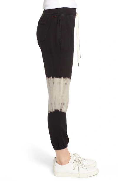 Shop N:philanthropy Night Jogger Tie Dye Sweatpants In Black Multi