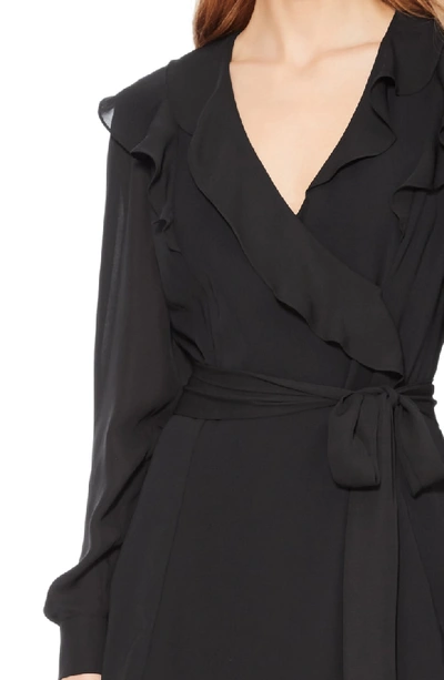 Shop Parker Pauline Tie Waist Dress In Black