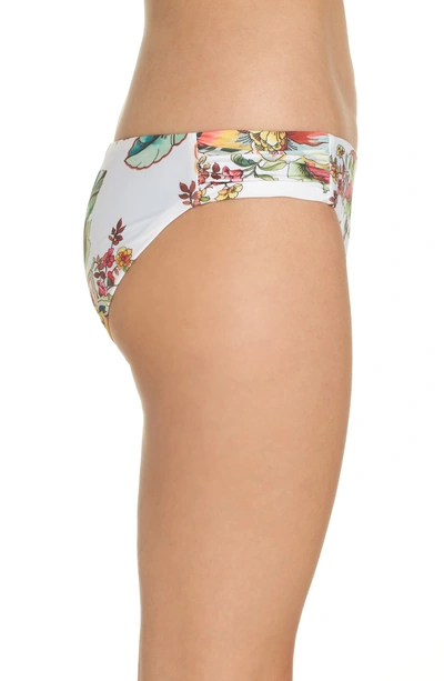 Shop Becca Emma Reversible Bikini Bottoms In White Multi