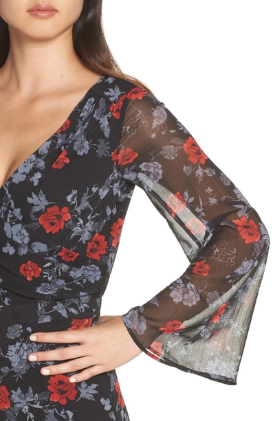 Shop Ali & Jay Only Wish Floral Jumpsuit In Scarlet Roses