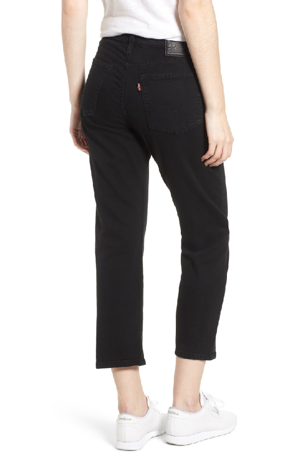 levi's wedgie straight black heart