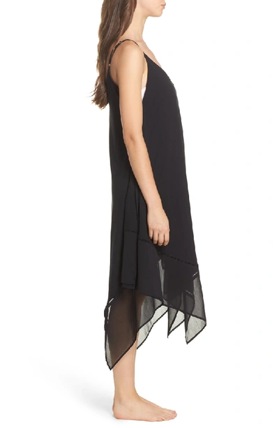 Shop Tommy Bahama Cover-up Scarf Dress In Black