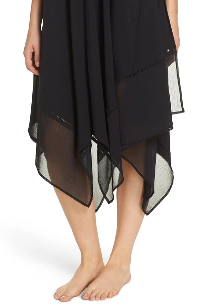 Shop Tommy Bahama Cover-up Scarf Dress In Black