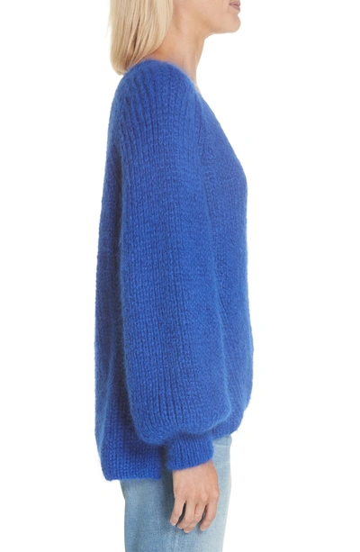 Shop Eleven Six Tess Alpaca & Wool Blend Sweater In Colbolt Blue