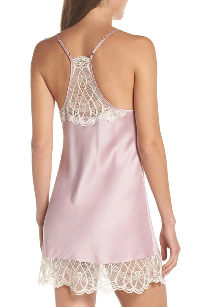 Shop Flora Nikrooz Gabby Chemise In Frosted Lilac