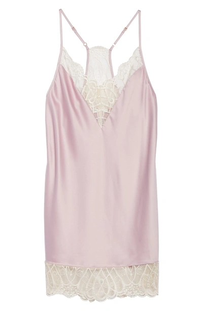 Shop Flora Nikrooz Gabby Chemise In Frosted Lilac
