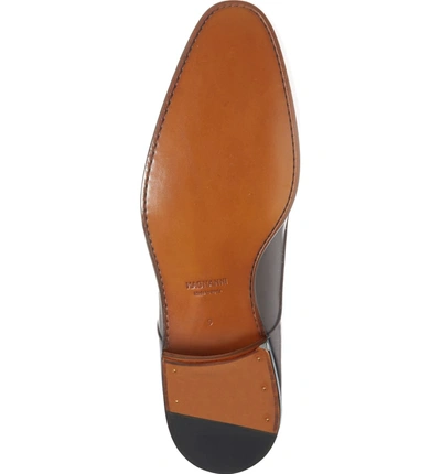 Shop Magnanni Lucio Double Strap Monk Shoe In Navy Leather