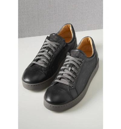 Shop Magnanni Caitin Sneaker In Tabaco Leather