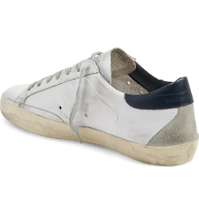 Shop Golden Goose 'superstar' Sneaker In White Leather