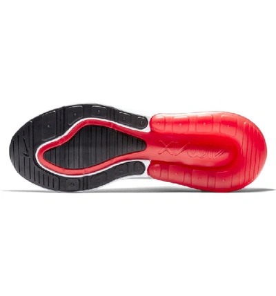 Shop Nike Air Max 270 Sneaker In White/ Black/ University Red