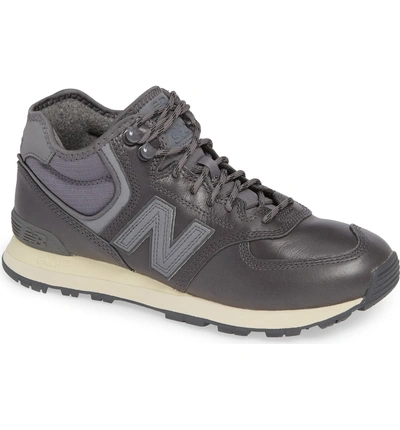 Men's new balance 574 mid casual shoes deals