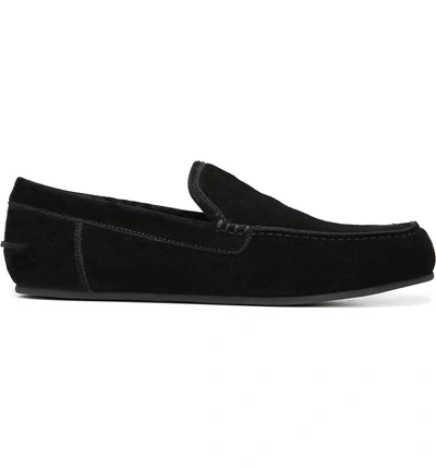 Shop Vince Gino Genuine Shearling Slipper In Black