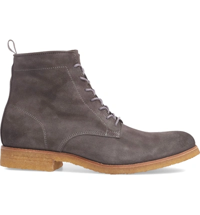 Shop Supply Lab Jonah Plain Toe Boot In Grey Suede