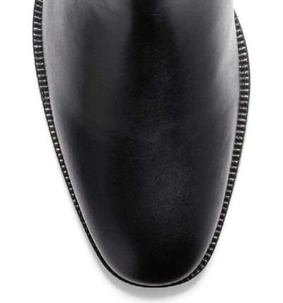 Shop Cole Haan Wakefield Grand Waterproof Chelsea Boot In Black Leather