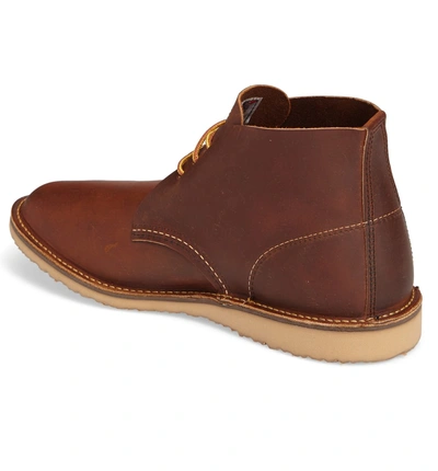 Shop Red Wing Chukka Boot In Copper Rough And Tough