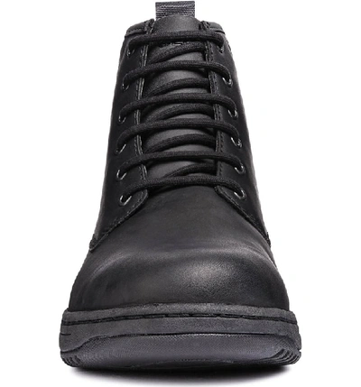 Shop Geox Abroad Abx 2 Tall Lace-up Boot In Black