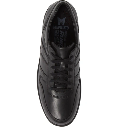 Shop Mephisto Vito Sneaker In Black Leather