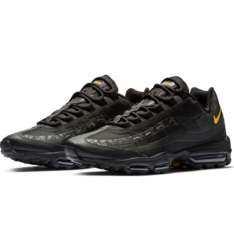 air max 95 ultra black amarillo