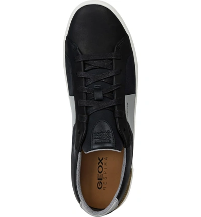 Shop Geox Warley 2 Sneaker In Black/ Grey Blend