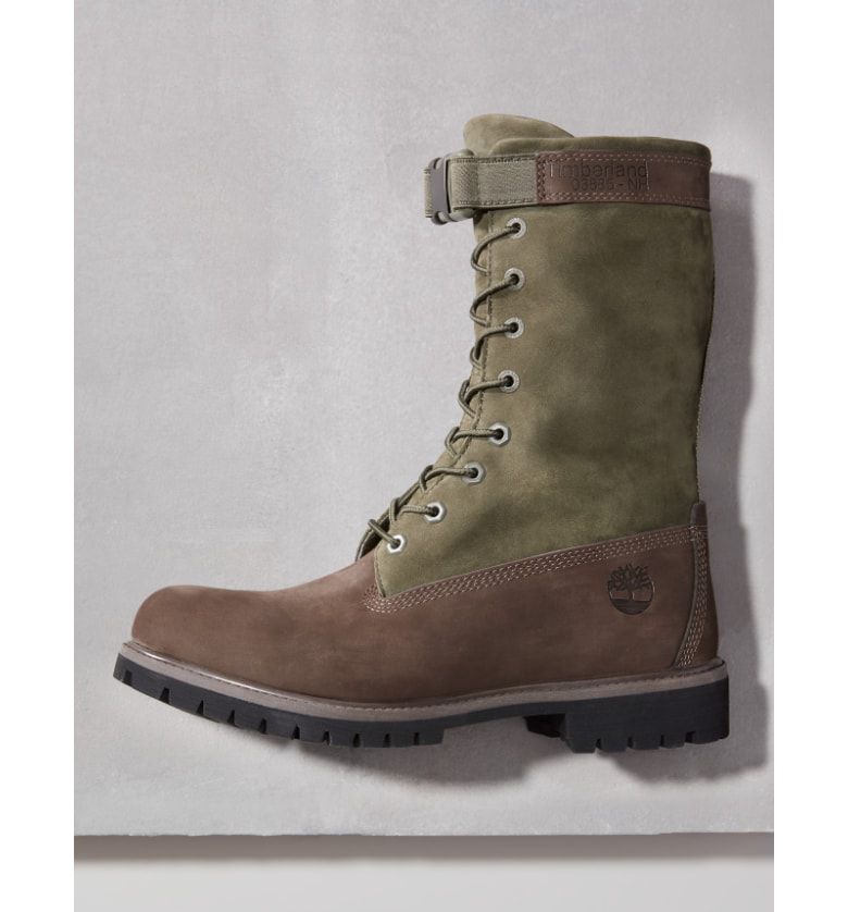 Timberland Gaiter Boot In Green Nubuck Modesens 9281