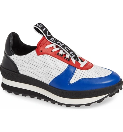 Givenchy Men's Tr3 Low-top Leather Running Sneakers In Multi | ModeSens