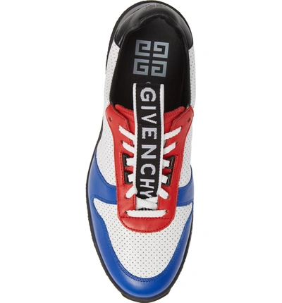 Shop Givenchy Tr3 Low Runner Sneaker In White/ Red/ Black