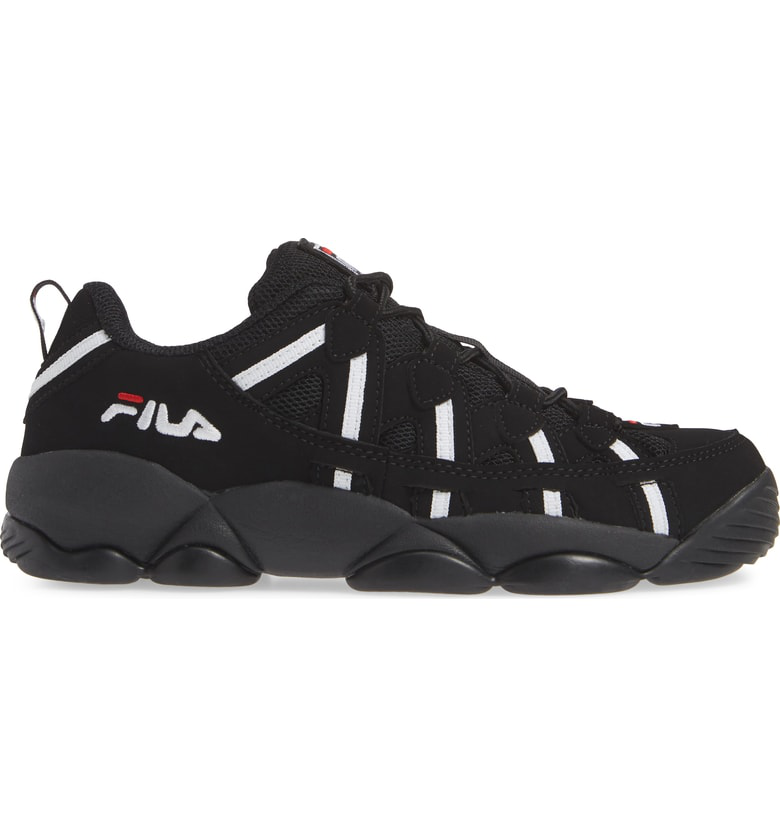 men's fila spaghetti low basketball shoes