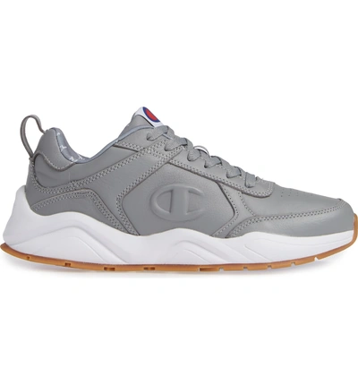 Shop Champion 93eighteen Sneaker In Concrete Leather