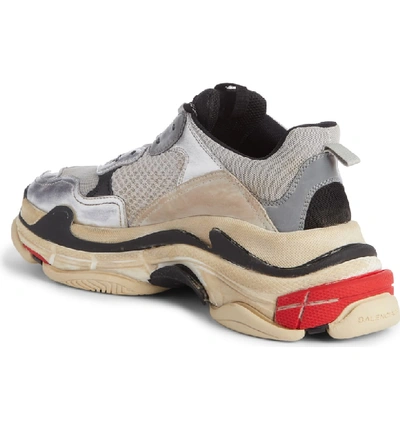 Shop Balenciaga Triple S Retro Sneaker In Noir Multi