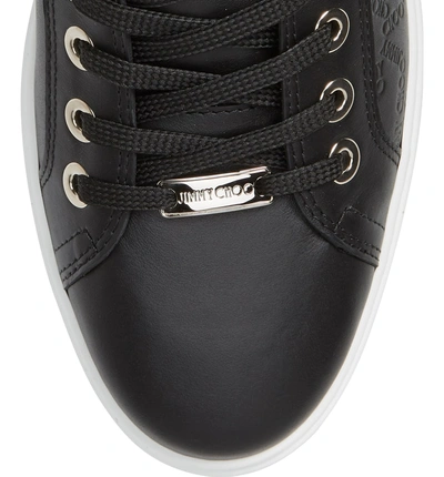 Shop Jimmy Choo Colt High Top Sneaker In Black