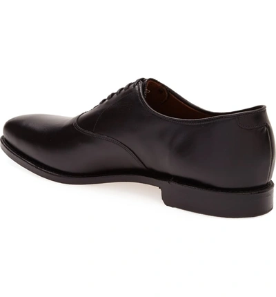 Shop Allen Edmonds Carlyle Plain Toe Oxford In Black Leather