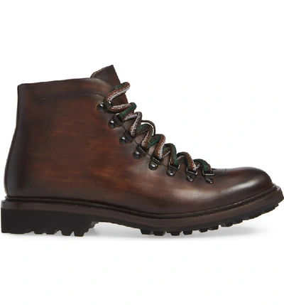 Shop Magnanni Montana Water Resistant Hiking Boot In Tobacco Leather