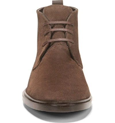 Shop Vince Brunswick Chukka Boot In Coffee