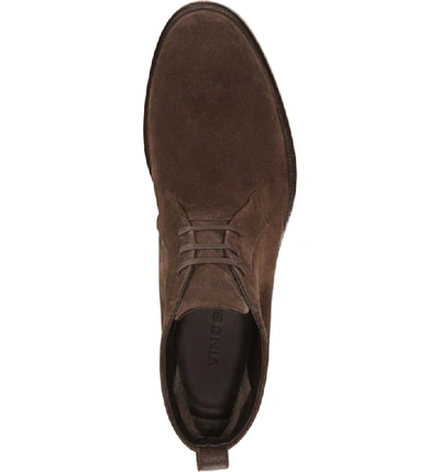 Shop Vince Brunswick Chukka Boot In Coffee