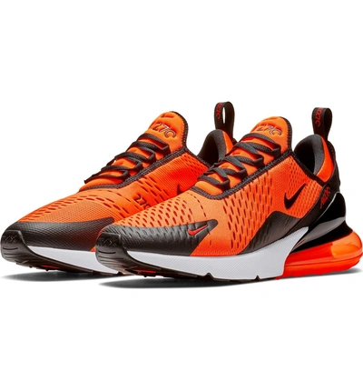 Nike Air Max 270 Sneaker In Team Orange/ Black/ Chile Red | ModeSens