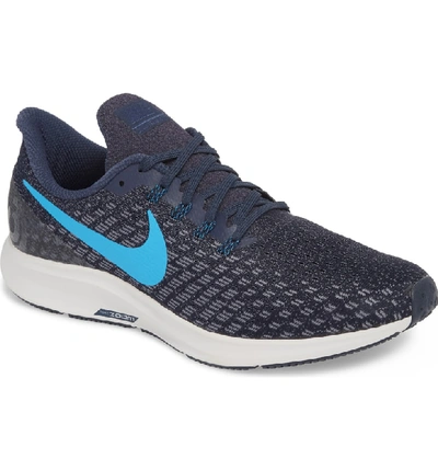 Nike Air Zoom Pegasus 35 Running Shoe In Blue | ModeSens