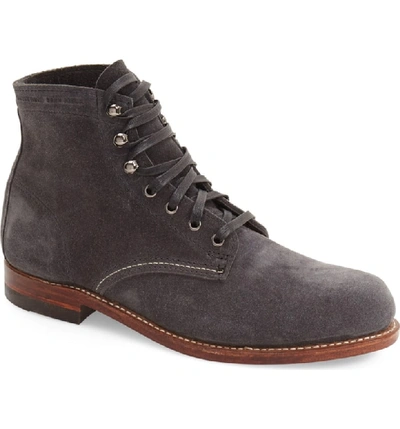 Shop Wolverine '1000 Mile' Plain Toe Boot In Grey