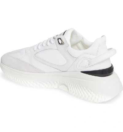 Shop Buscemi Veloce Sneaker In White/ Black