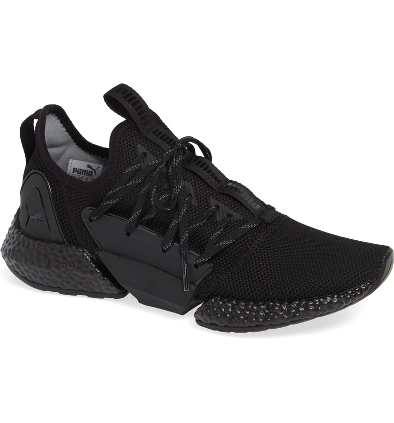 Puma Hybrid Rocket Runner Sneaker In Black/ Black | ModeSens