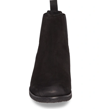 Shop Supply Lab Jared Chelsea Boot In Black Suede