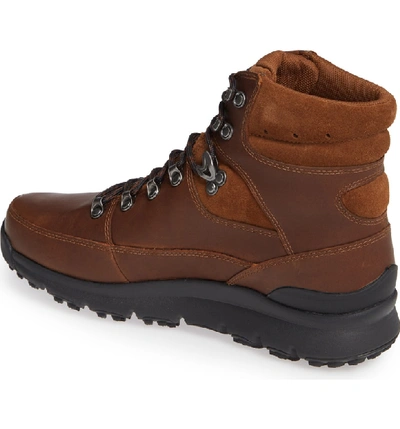 Shop Timberland World Hiker Waterproof Boot In Brown Leather