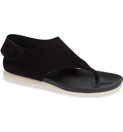 Shop Pedro Garcia Jone Thong Sandal In Black Castoro