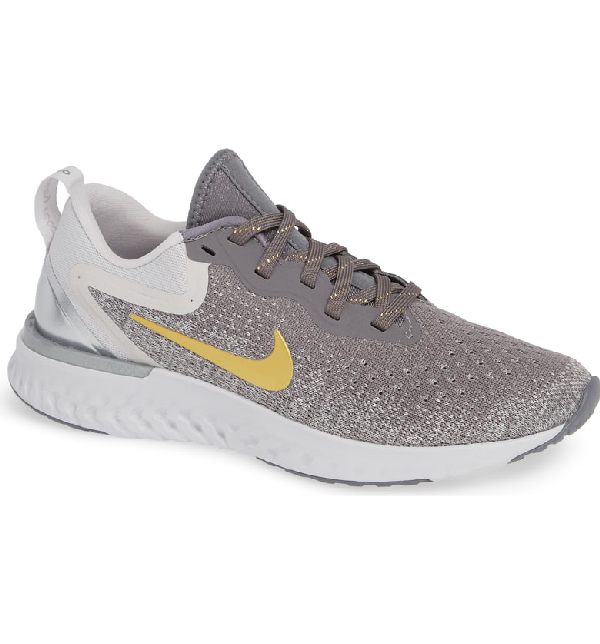 women's nike odyssey react metallic premium running shoes