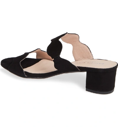 Shop Patricia Green Palm Beach Slide Sandal In Black Suede