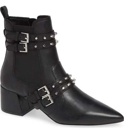 Shop Kendall + Kylie Rad 4 Bootie In Black Leather