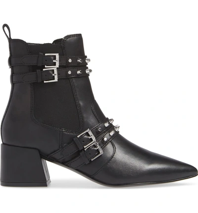 Shop Kendall + Kylie Rad 4 Bootie In Black Leather